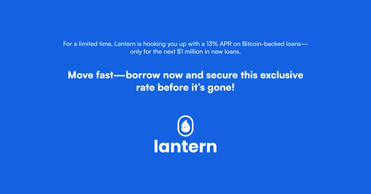 bitcoin-backed loans in the US