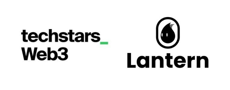 Techstars Web3 and Lantern Finance logos