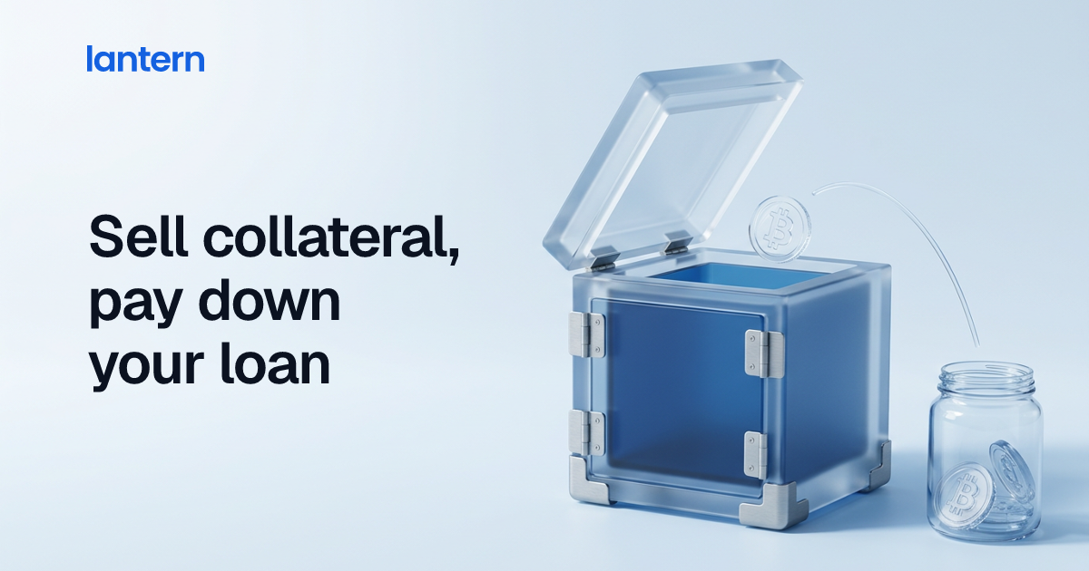 You Can Now Sell Your Collateral On Lantern