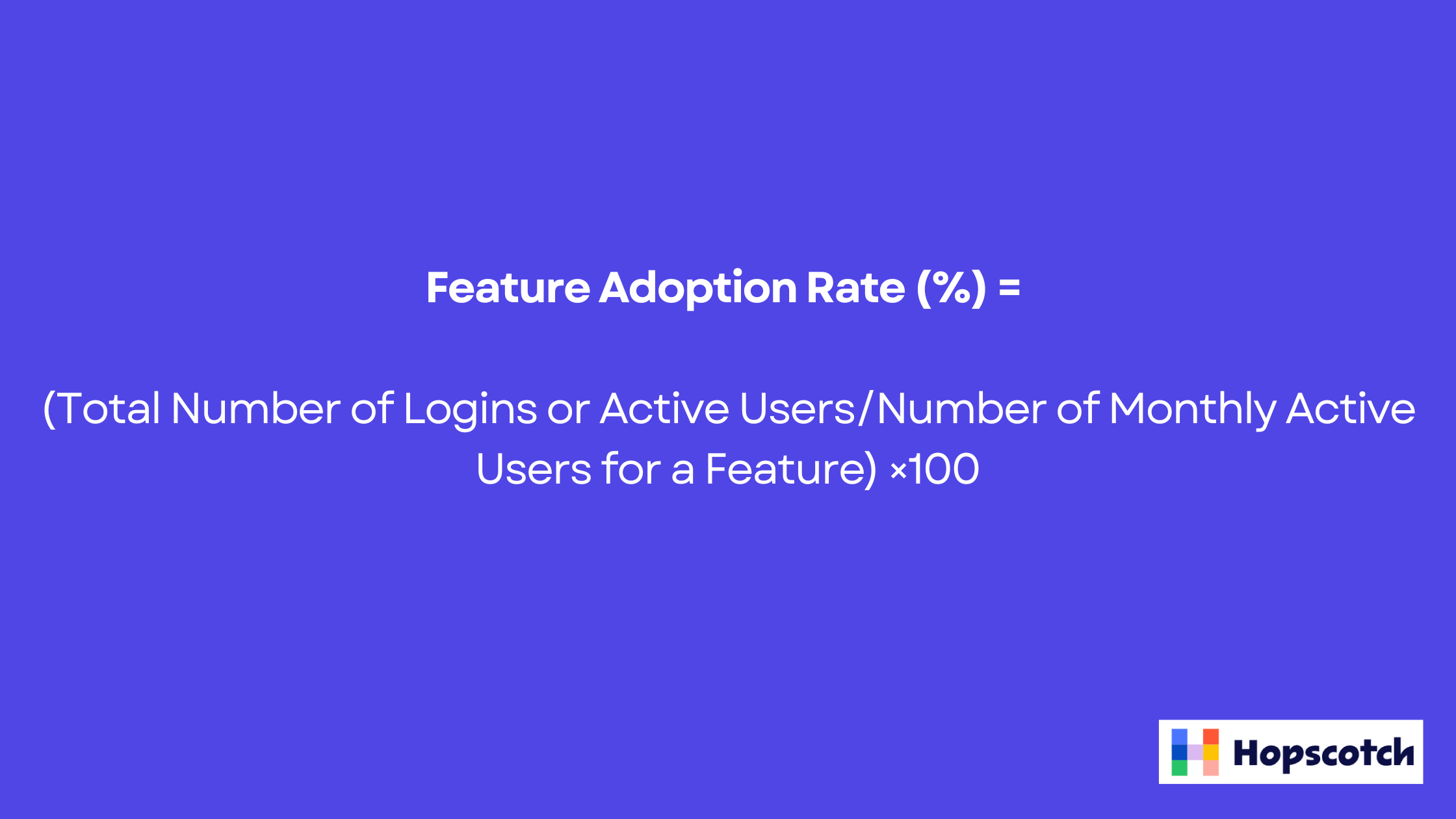 12 Product Adoption Metrics and KPIs to Track for User Adoption | Hopscotch