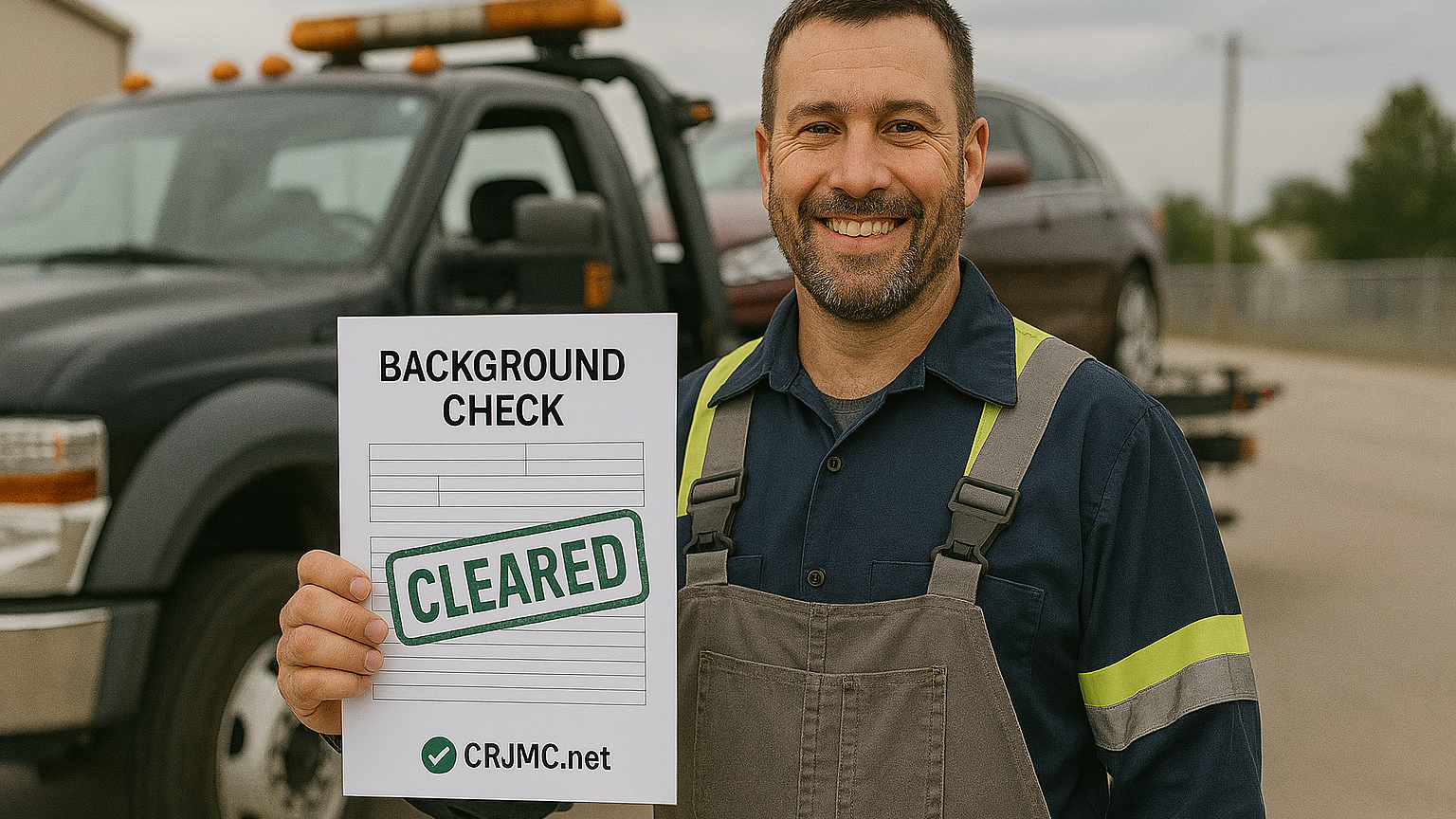 Tow Operator in Ontario with a CRJMC