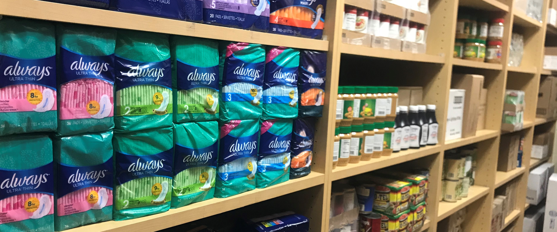 Always Helps #EndPeriodPoverty by donating sanitary pads to girls