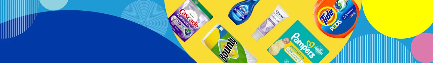 Background with different PG products