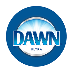 Dawn Ultra logo. Donations to support sick sea lions and oil-covered birds