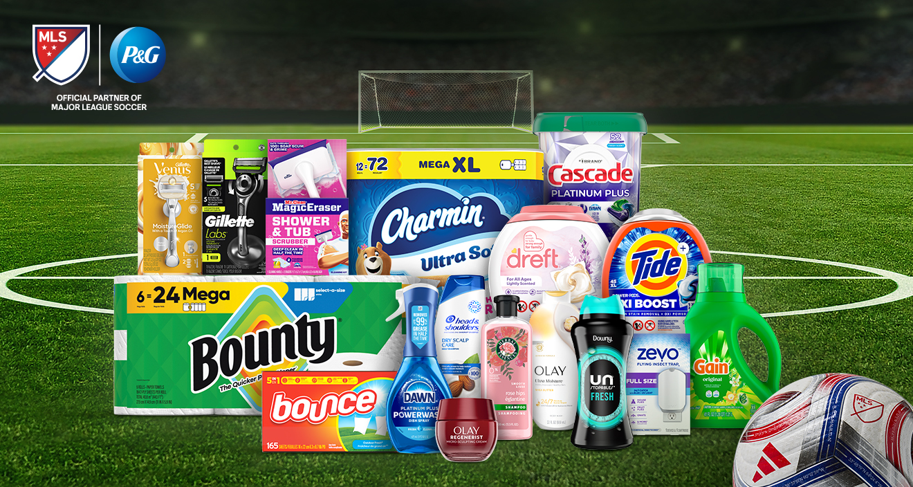 Rebate Brands including Tide, Gain, Downy, Bounce, Dreft, Olay Skin & Body, Head & Shoulders, Herbal Essences, Mr.Clean, Zevo, Bounty, Charmin, Gillette Shave, Venus, Dawn, and Cascade.
