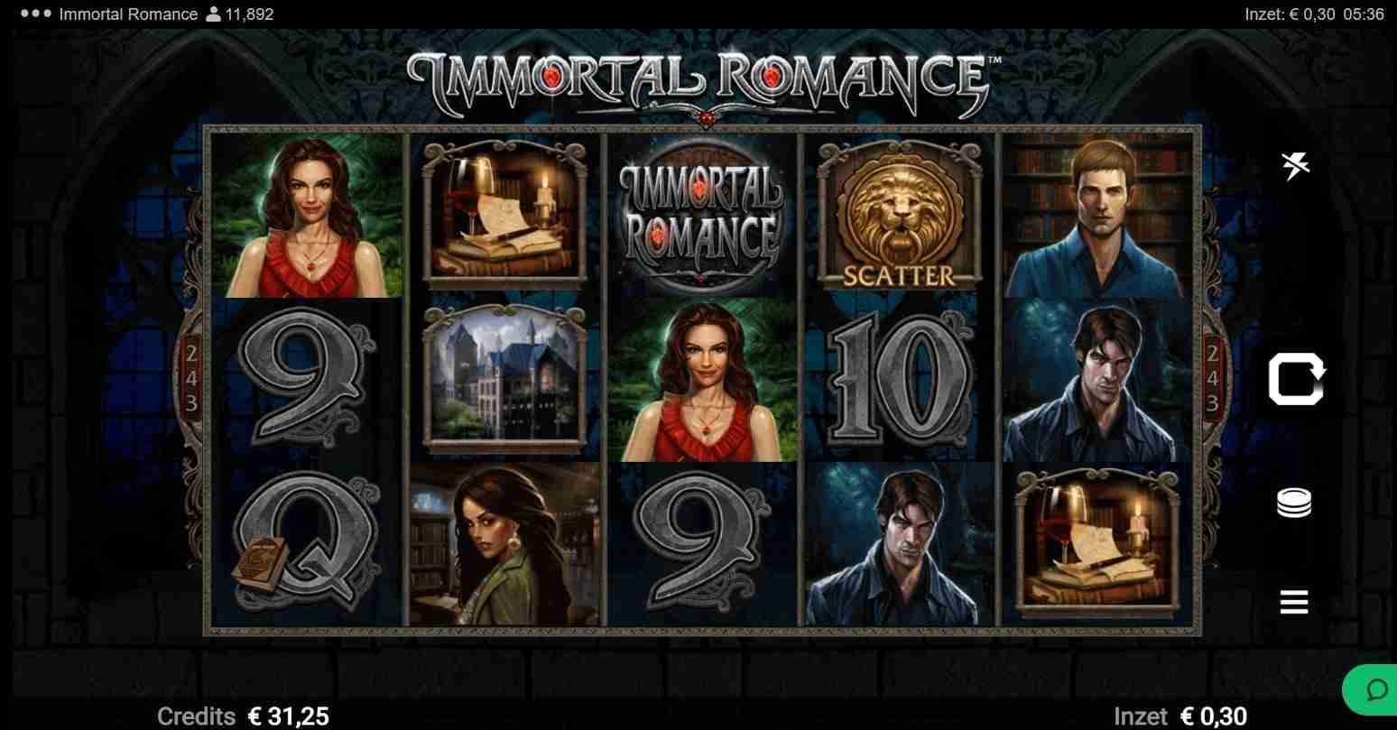 Gameplay Immortal Romance