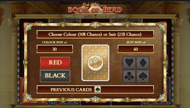 SS Book of dead gamble