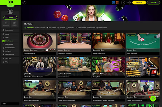 888 Casino screenshot 4