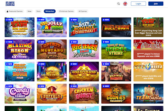 Atlantic Spins Casino Screenshot 4