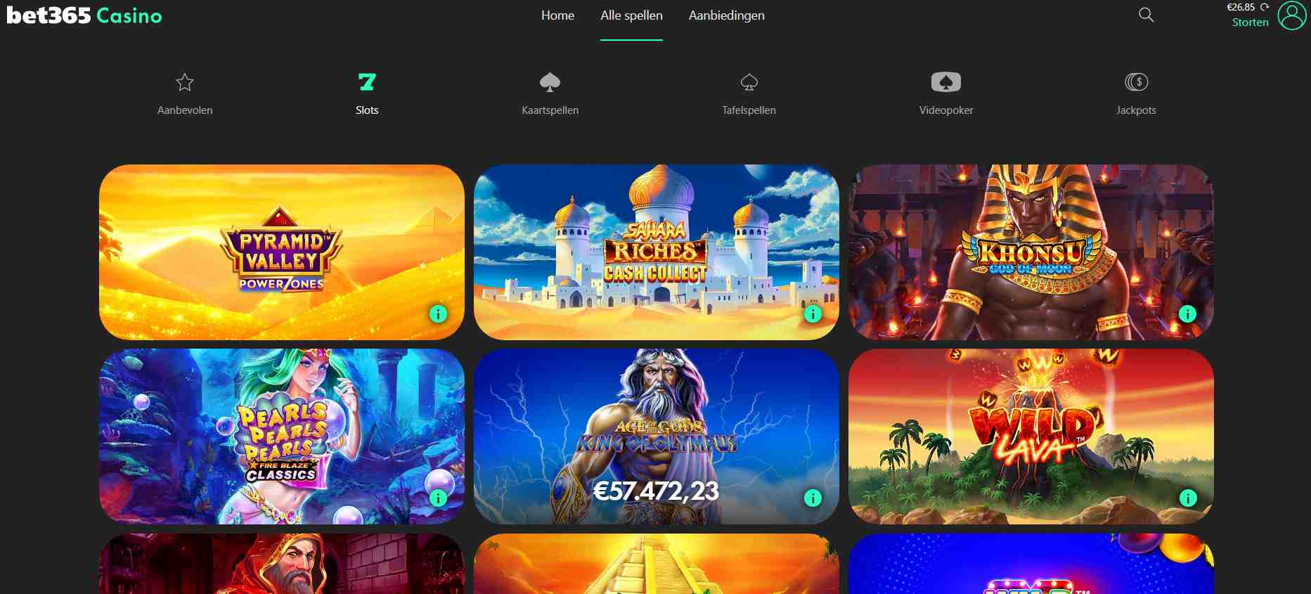 SS Bet365 games