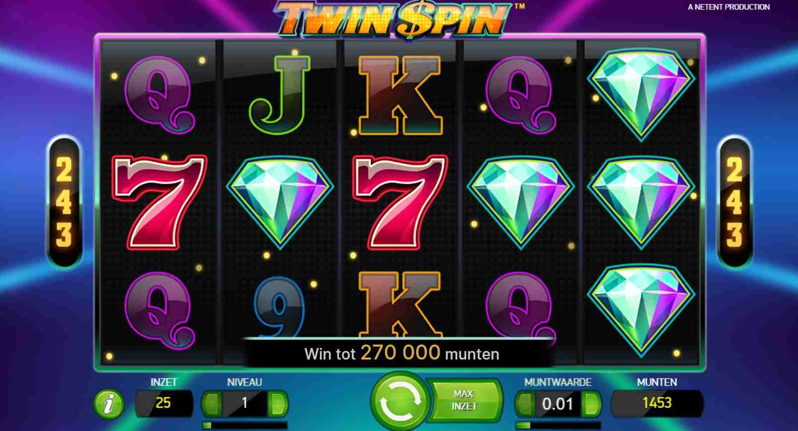 Gameplay Twin Spin