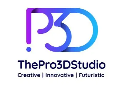 The Pro 3D Studio Logo