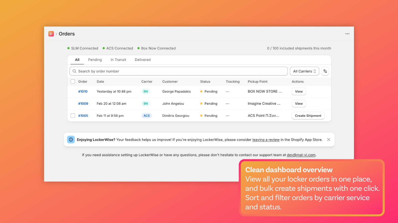 LockerWise Screenshot 5