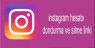 Instagram hesabı dondurma ve silme linki