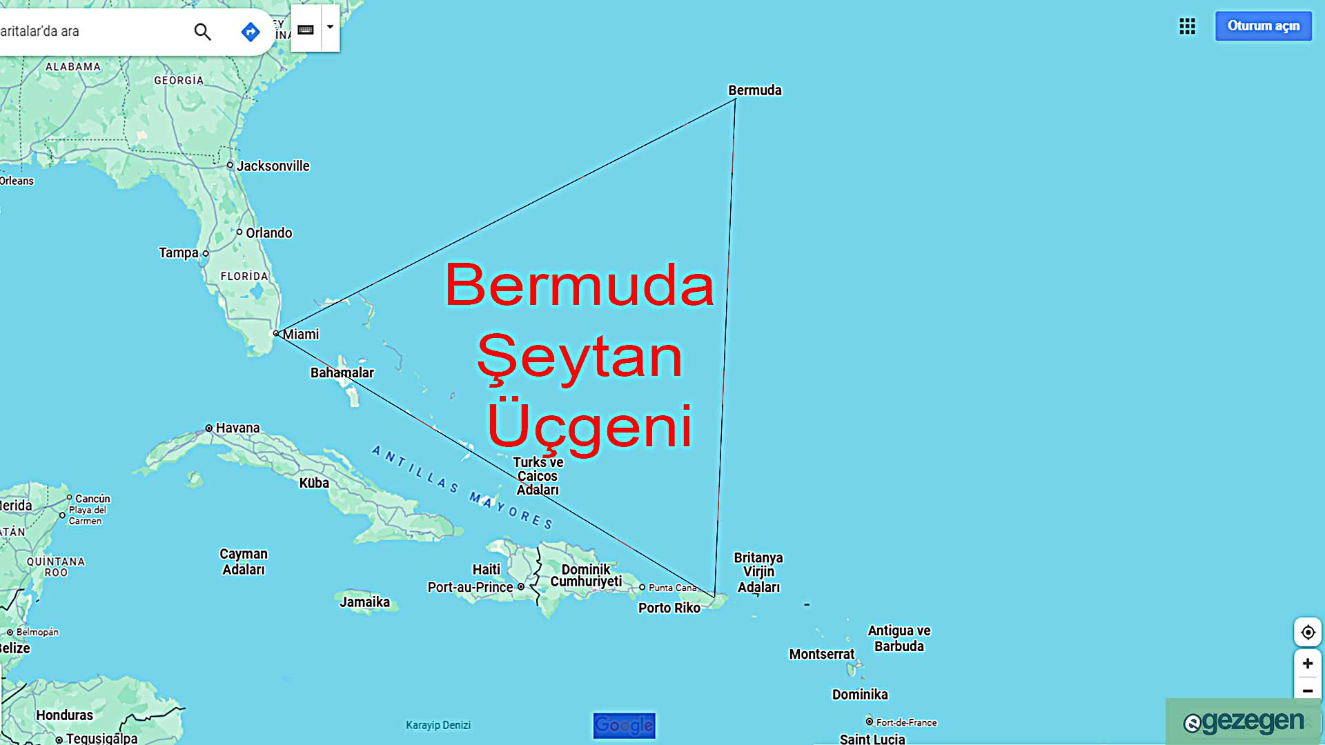 Bermuda Şeytan Üçgeni Nedir?  