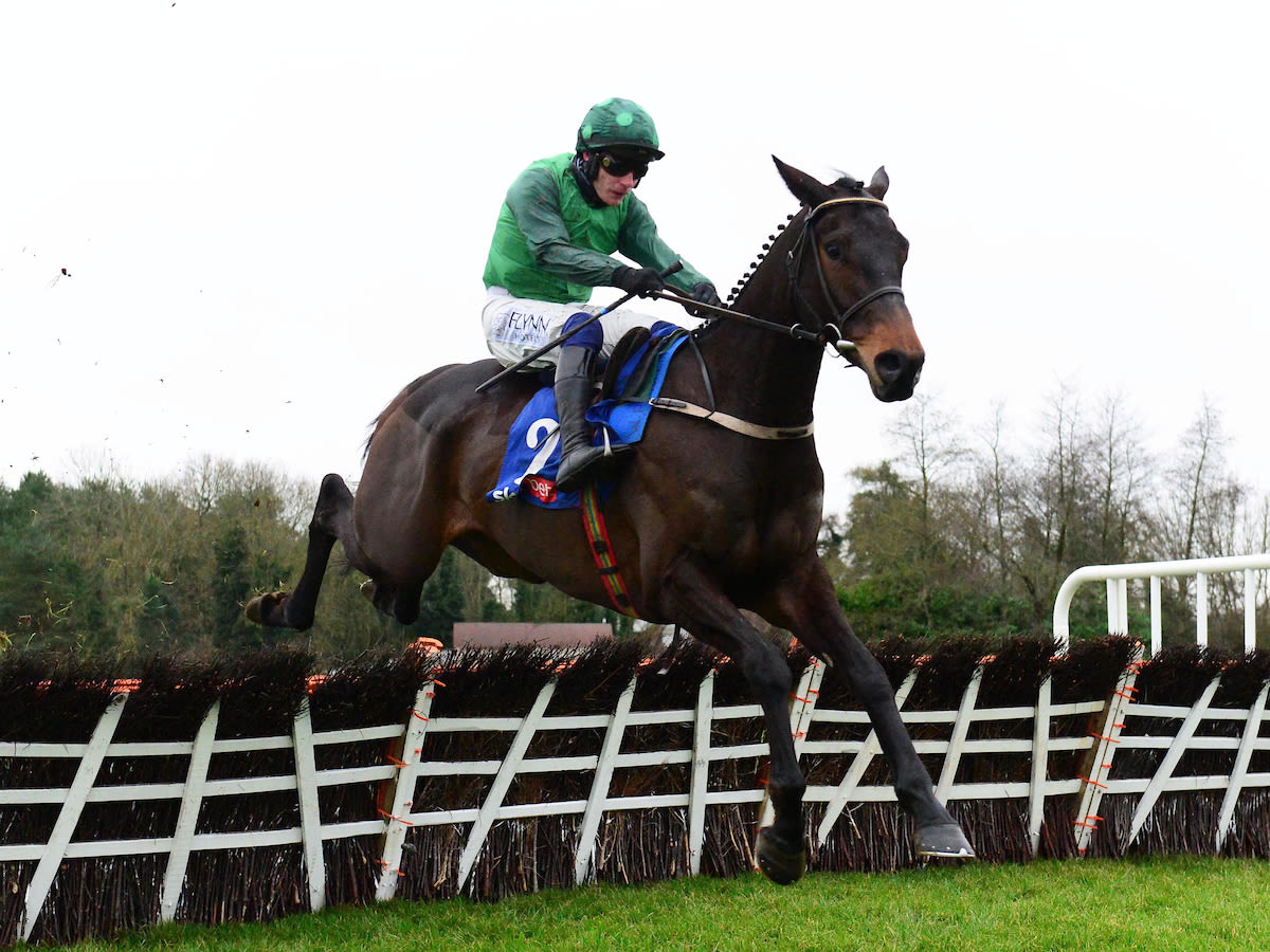  Impaire Et Passe on his way to winning the Sky Bet Moscow Flyer Novice Hurdle. (focusonracing.com)