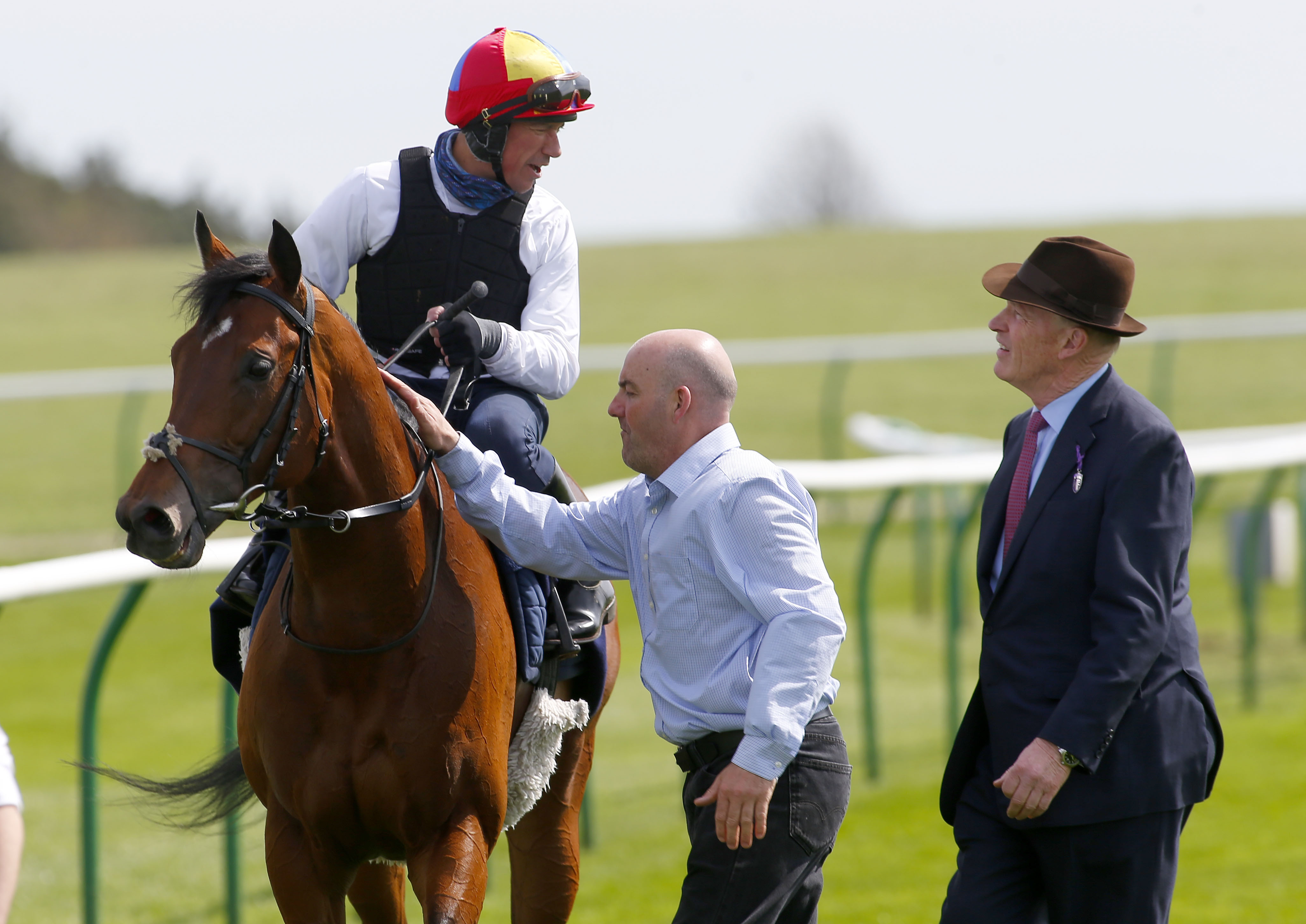 gosden and dettori, pictured with cracksman, again hold the aces