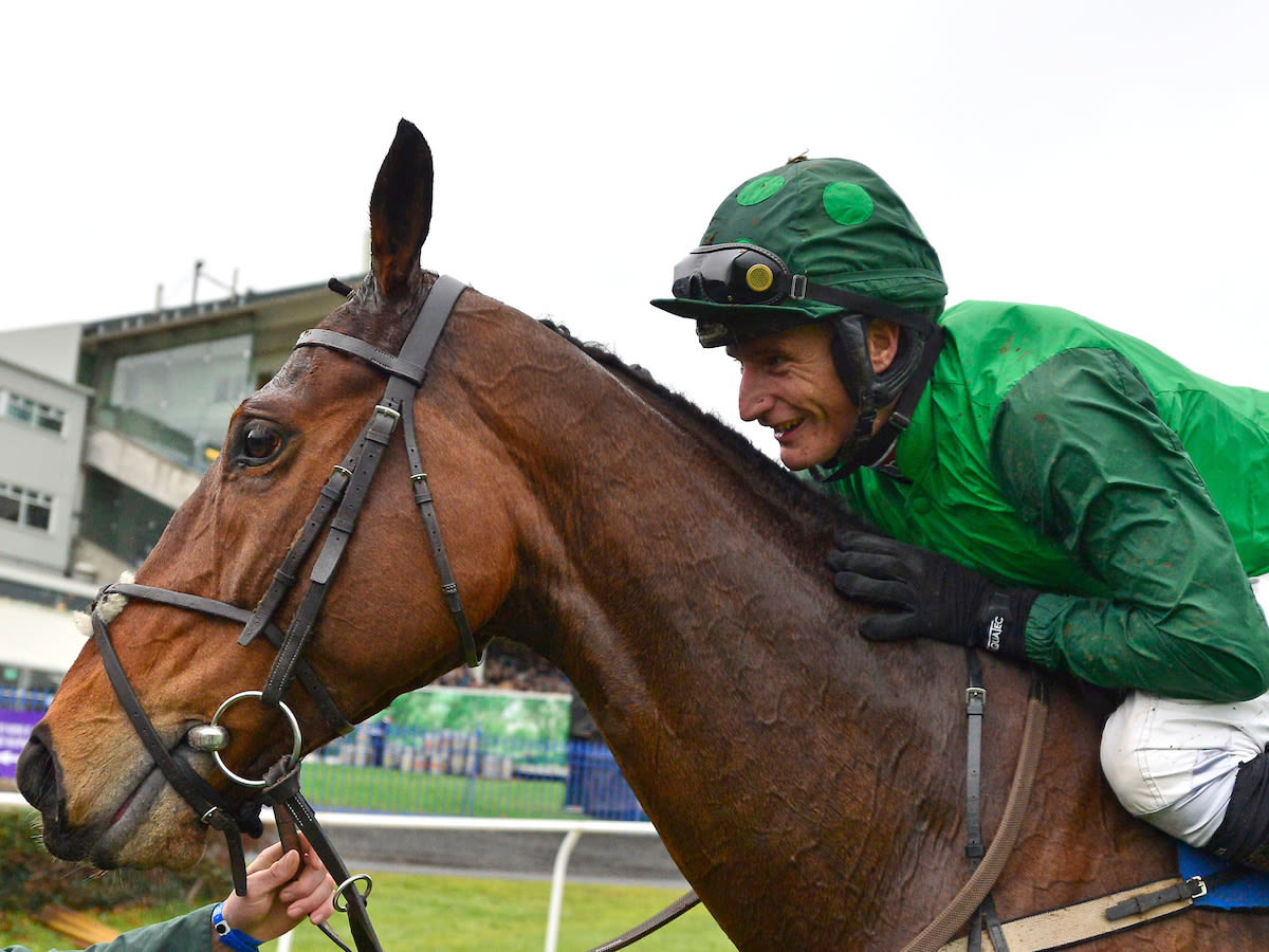  Blue Lord and Daryl Jacob after wining the Paddy Power Chase at Leopardstown (focusonracing.com)