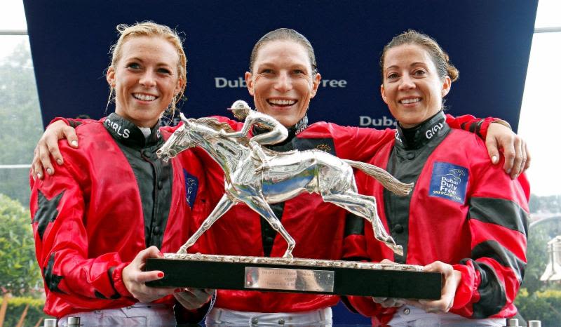  The Girls Team won the Shergar Cup in 2015 driven by Sammy Jo Bell's 35 points (Ascot)