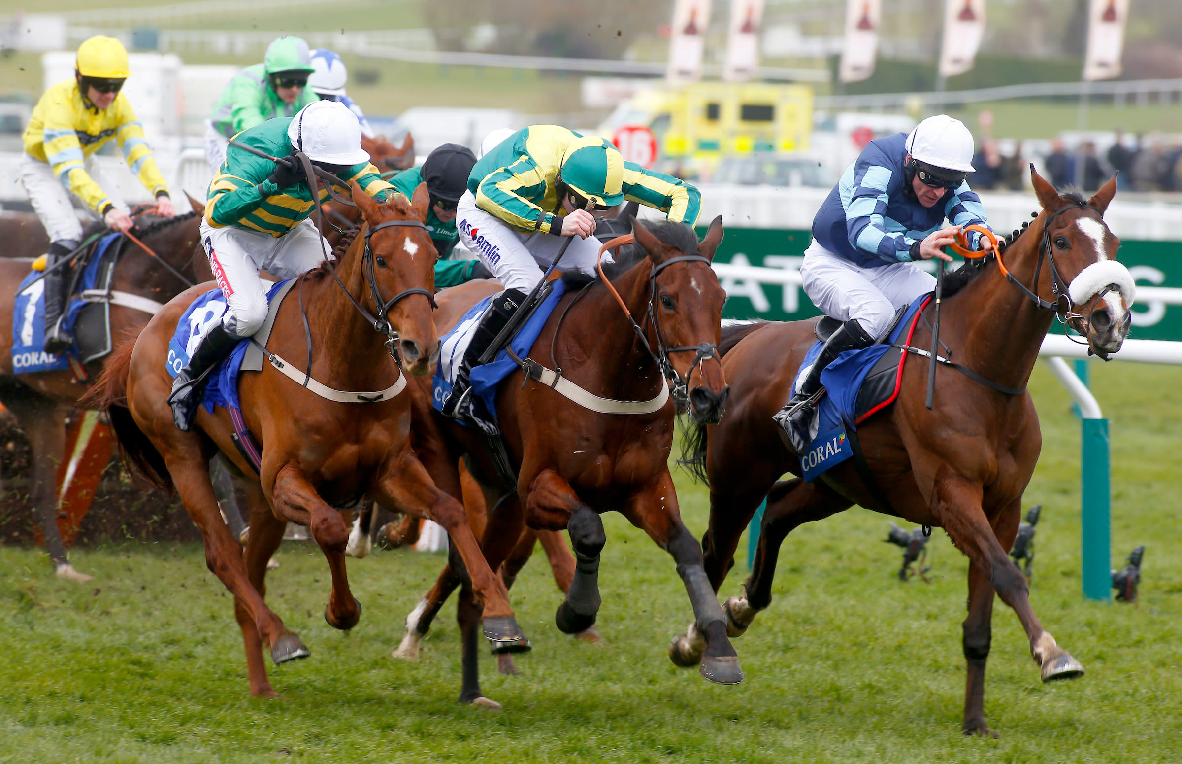  Diamond King, right, prevailed under Davy Russell in 2016 (Pic: Focusonracing) - Large 