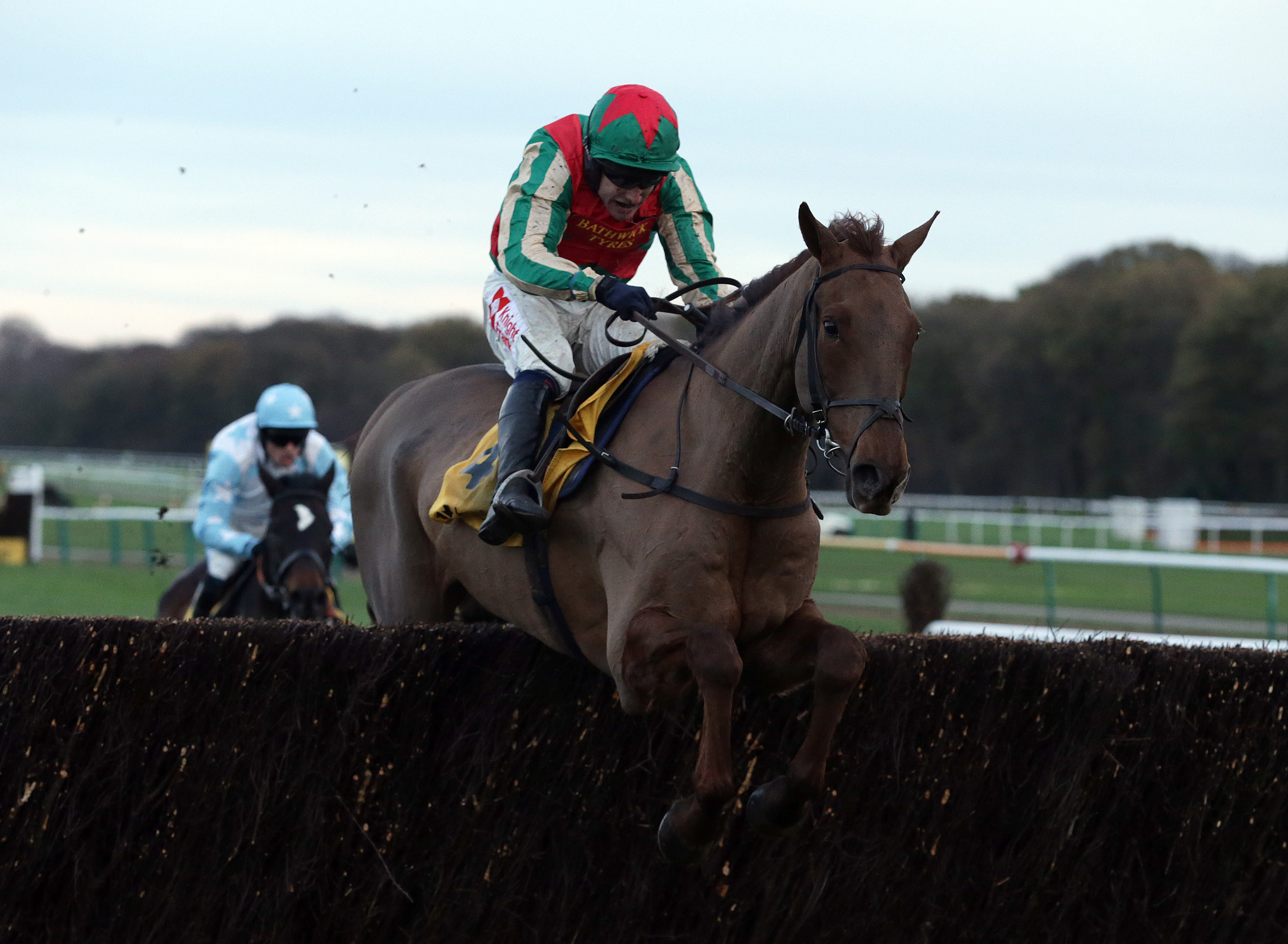 Vieux Lion Rouge has already won twice over the Grand National fences