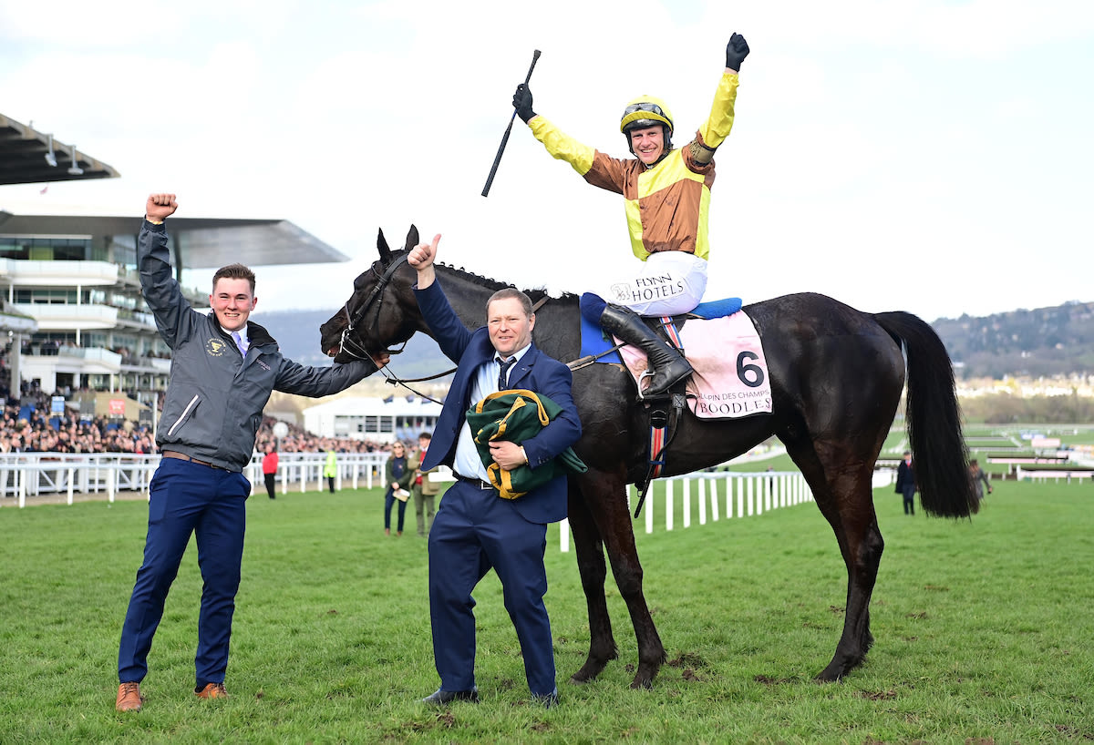 Paul Townend hails Boodles Cheltenham Gold Cup glory aboard Galopin Des Champs (Photo: Healy Racing Ltd)