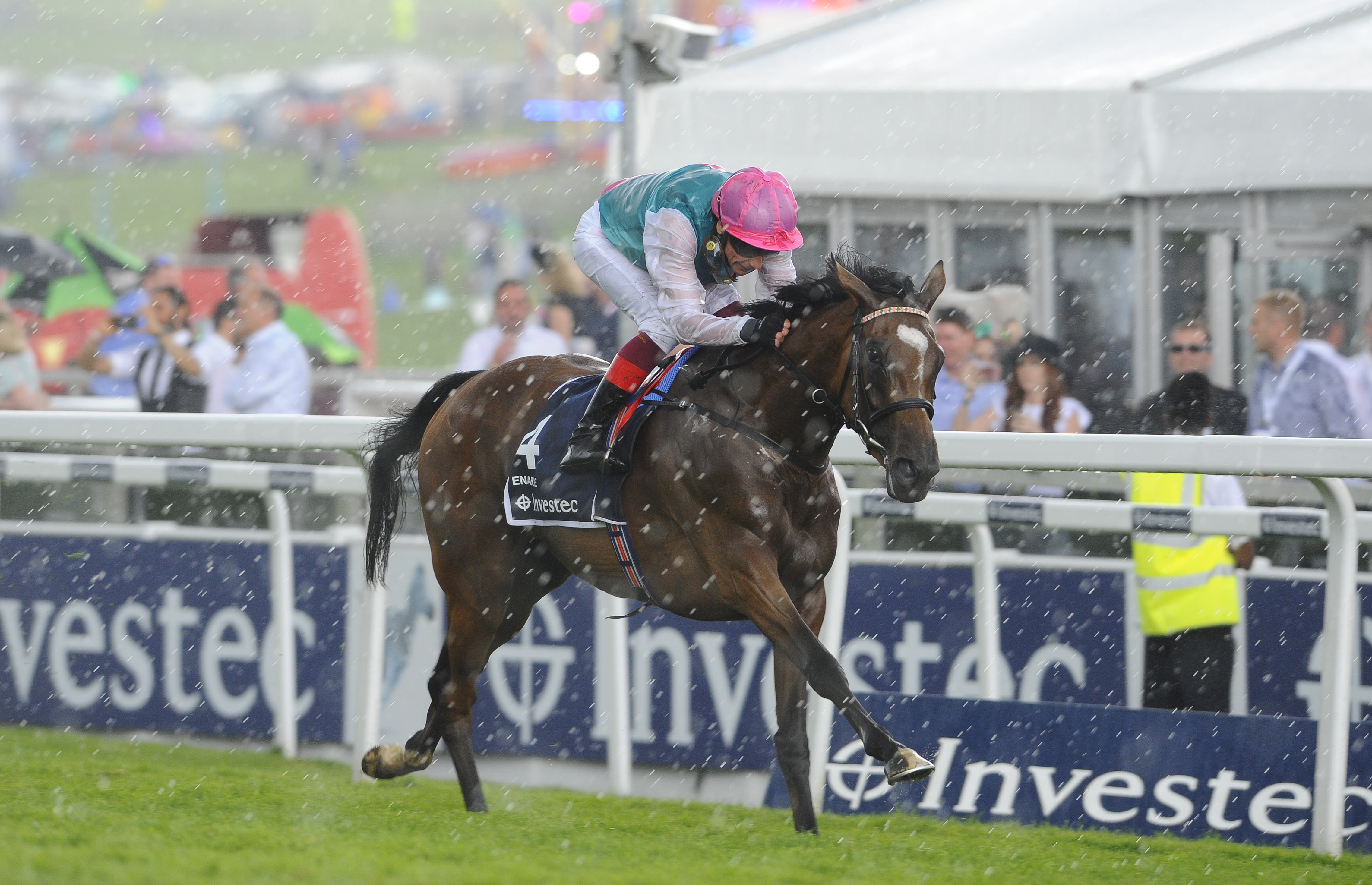  Whatever the weather: Enable wins the Oaks in the thunderstorm (PA)