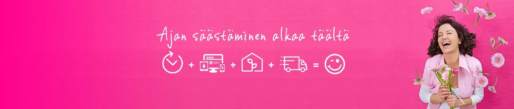 Kukkakauppa - ei kirjautuneena