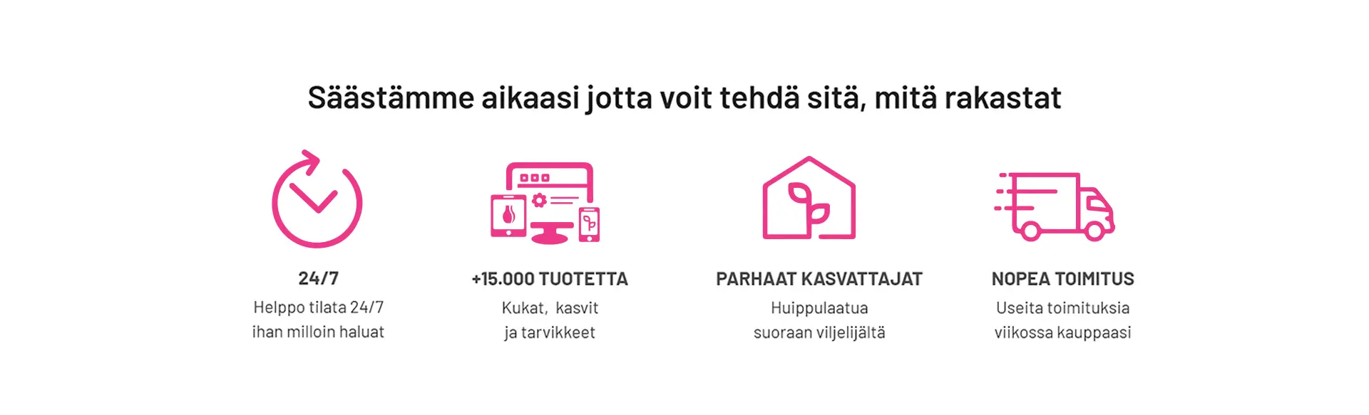 Roobos | Kukkatukkukauppa Helposti – Nopea Toimitus & 24/7 Tilaukset