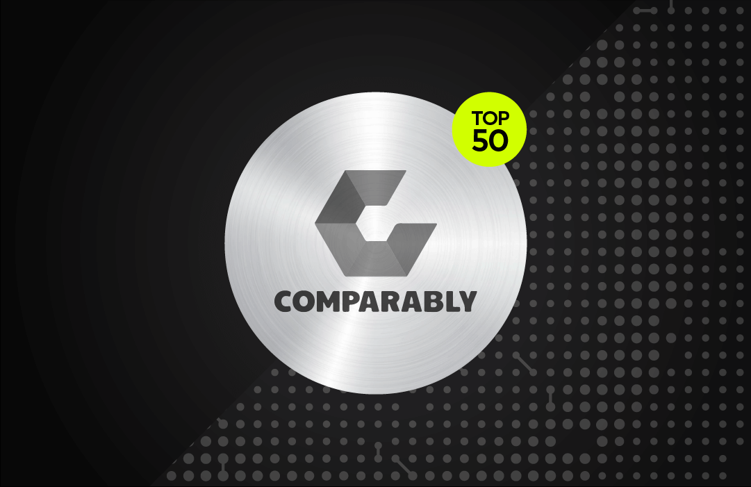 Award from Comparably Top 50