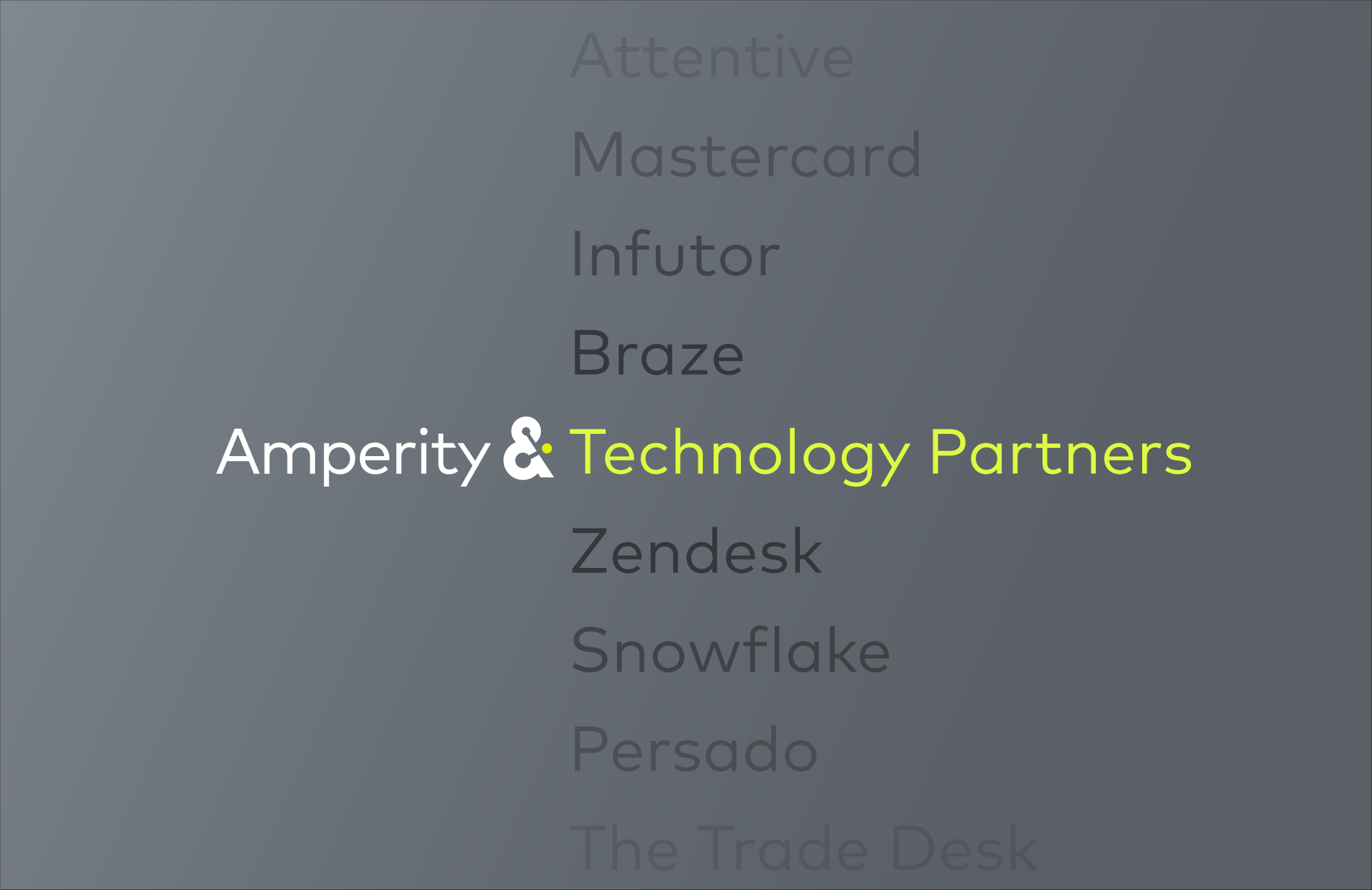 Amperity & Technology Partners