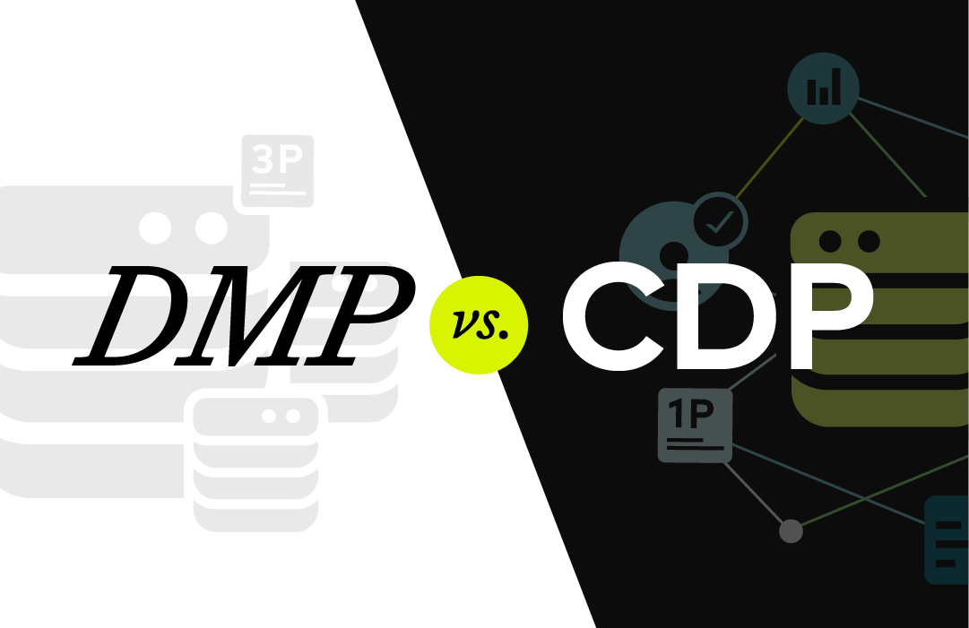 Image displaying: DMP vs. CDP.