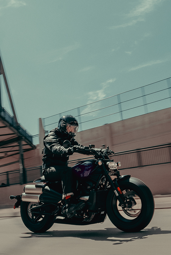 2025 Sportster S Riding Shot