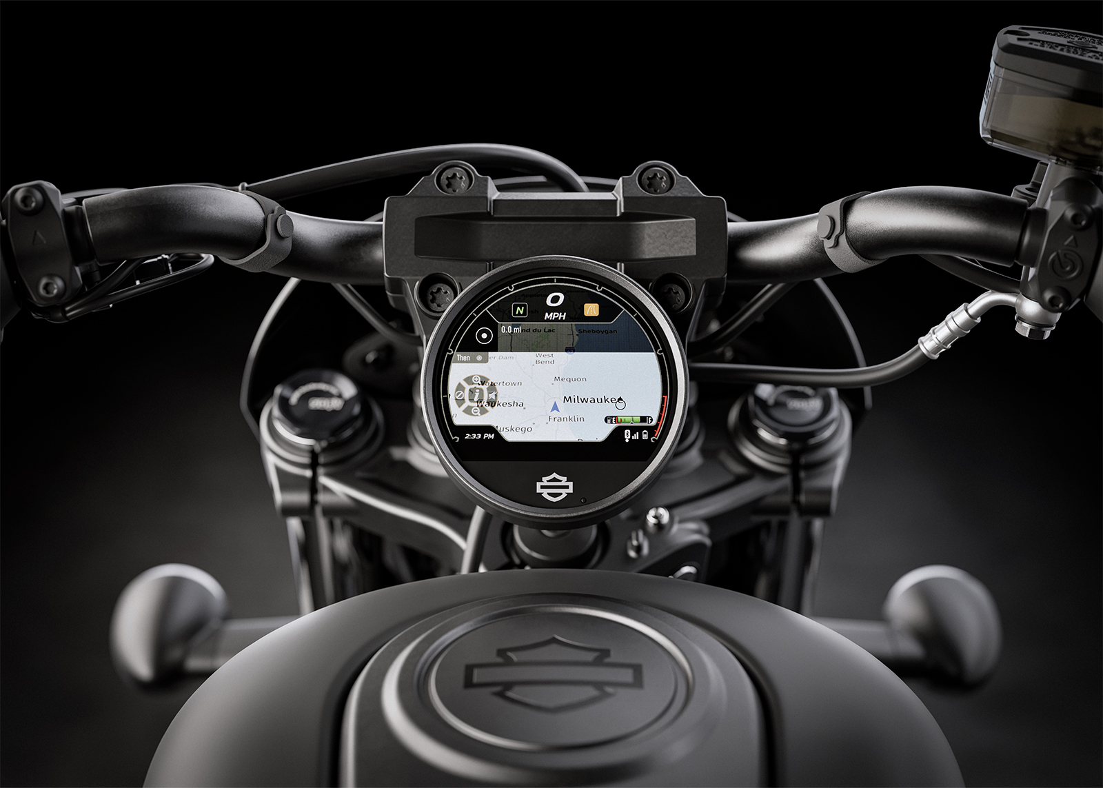 2025 Nightster Special motorcycle LCD display 