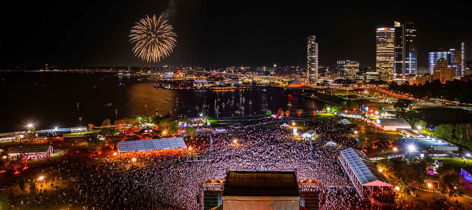 Countdown To Homecoming Night skyline