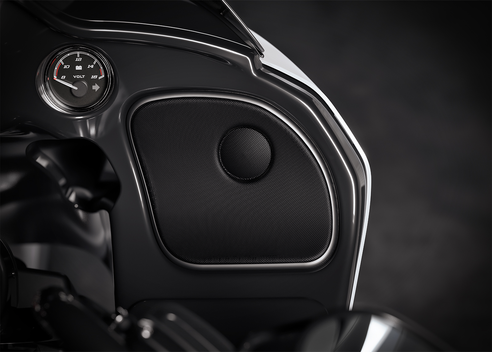 Haut-parleurs du système audio de la Road Glide 3 2025