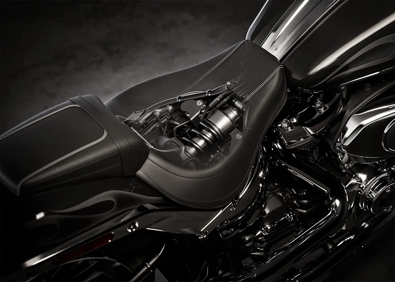 Asiento y amortiguador Harley-Davidson Breakout™ 2025 | EUROPACOCHE.COM