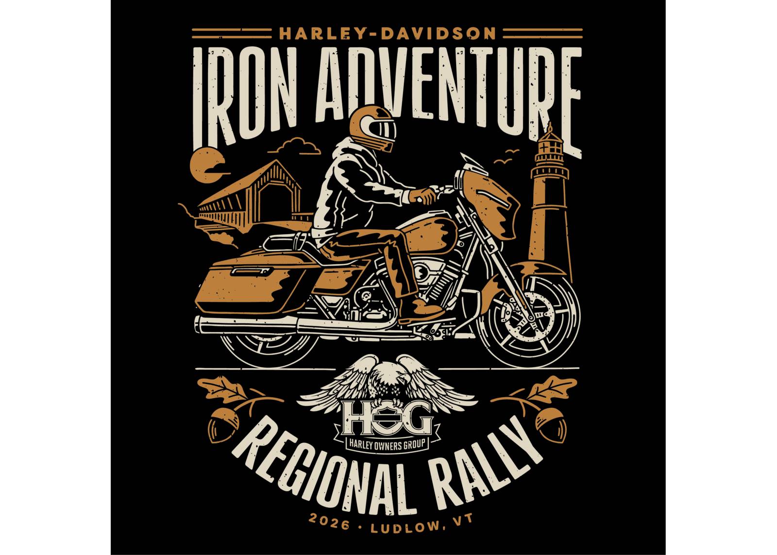 Iron Adventure H.O.G.-találkozó banner