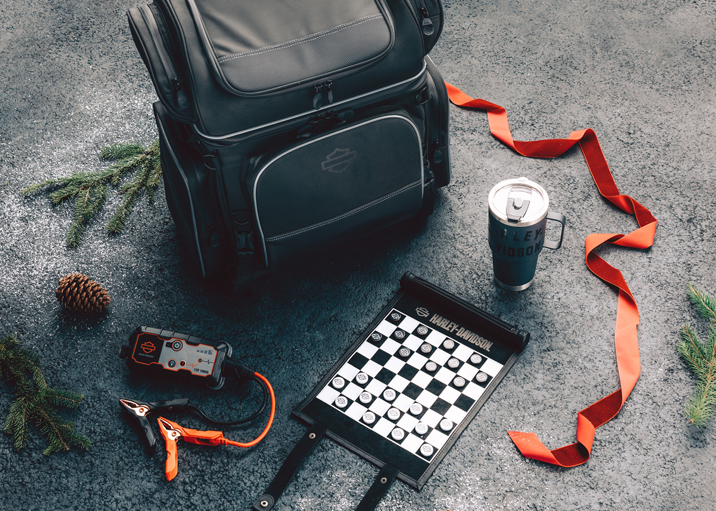 Bar & Shield Silhouette Trunk Organizer