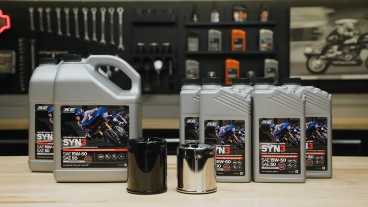 Syn3 Oil products on workbench