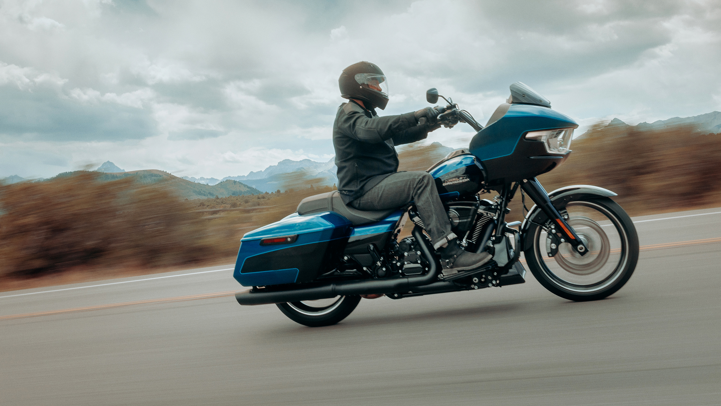 2026er Road Glide – Fahraufnahme 