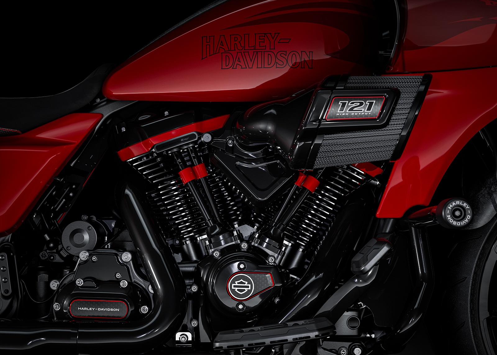 2025 CVO Road Glide ST-motorcykel motor