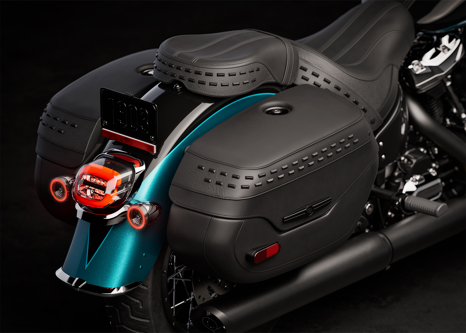 2026er Heritage Classic – verschließbare, abgedichtete Satteltaschen