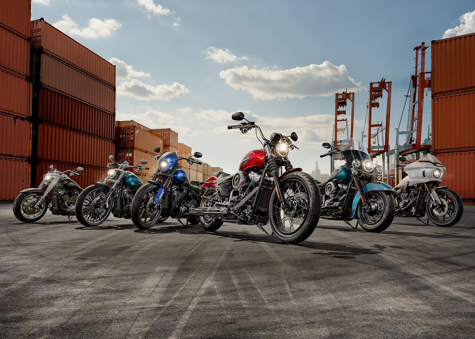 Foto promocional da motocicleta Cruiser 2026