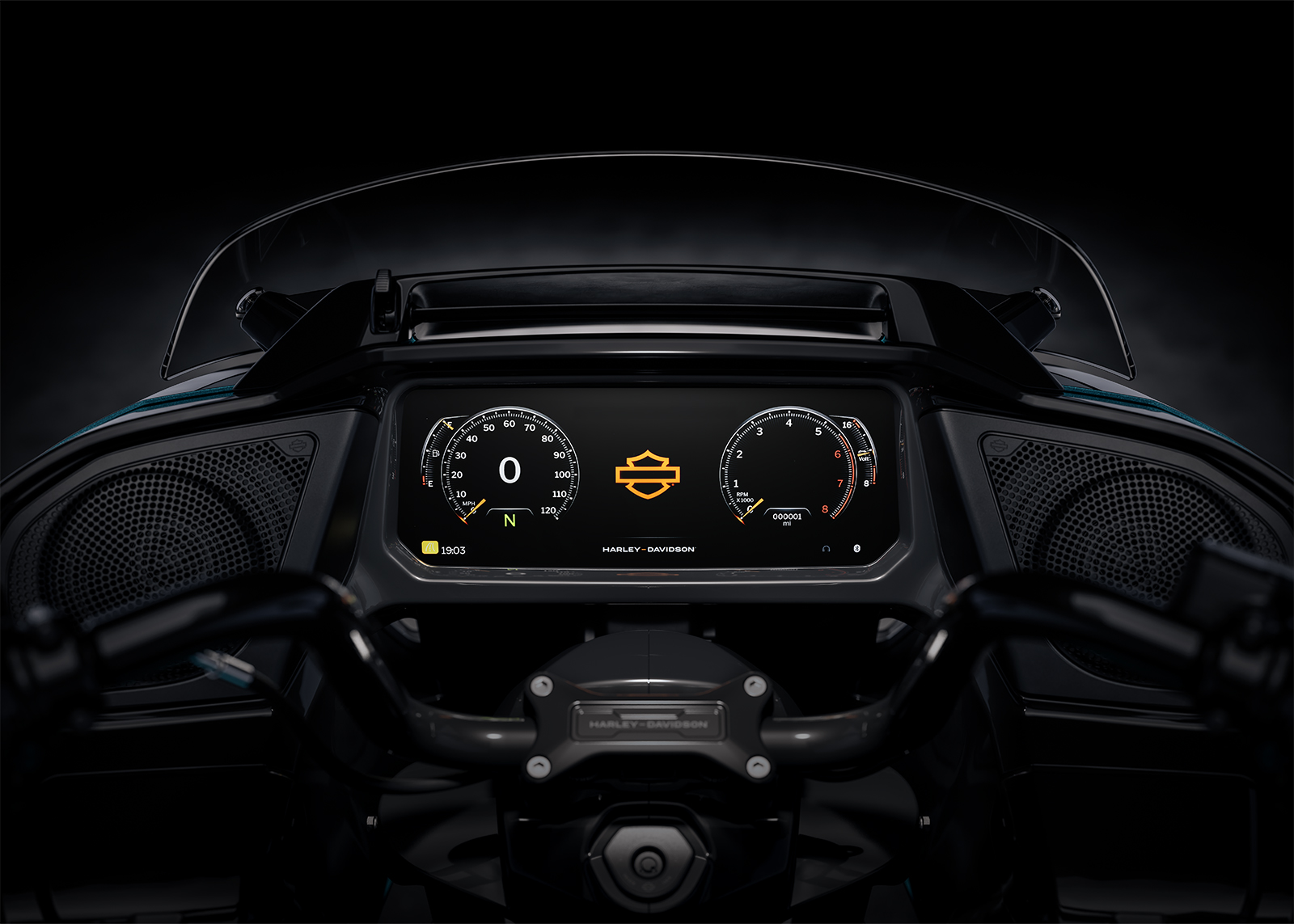 2026er Road Glide - TFT-Display