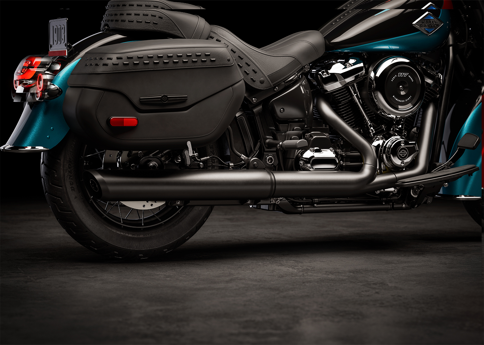 2026er Heritage Classic – leistungsoptimierende 2-in-1-Auspuffanlage