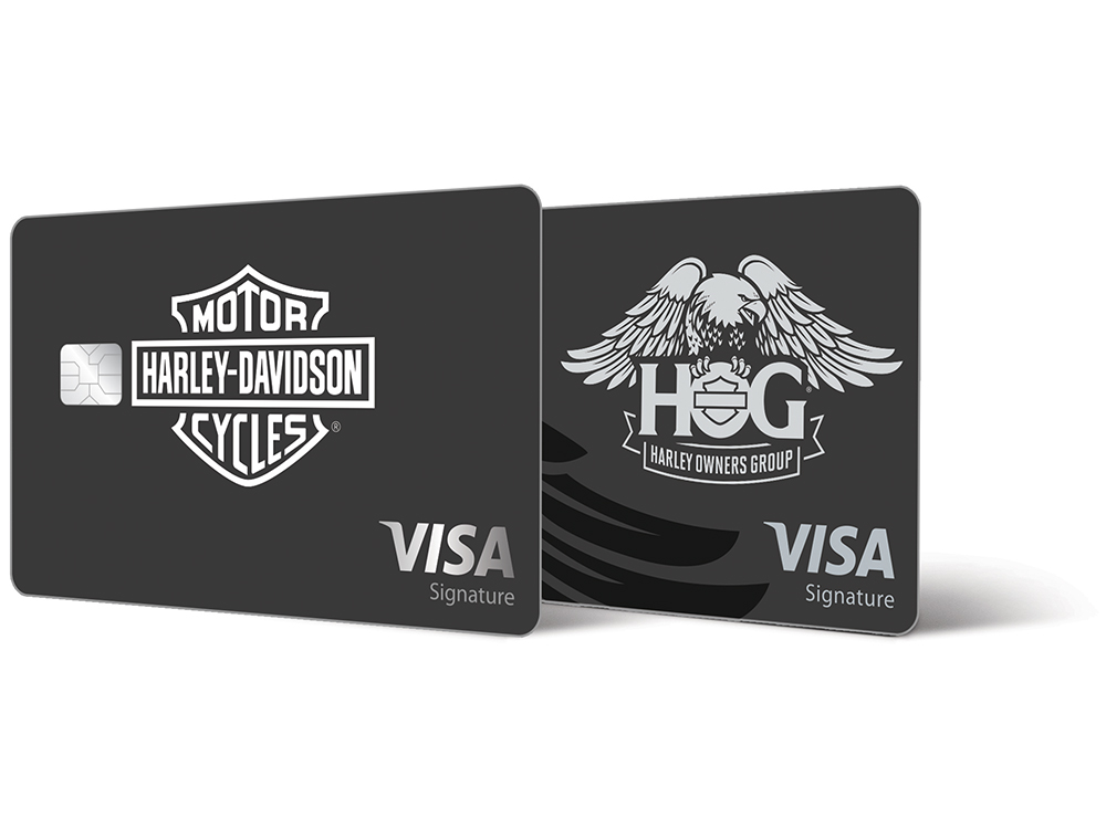 H-D Visa Signature and H-D Visa Signature Harley-Owners Group cards