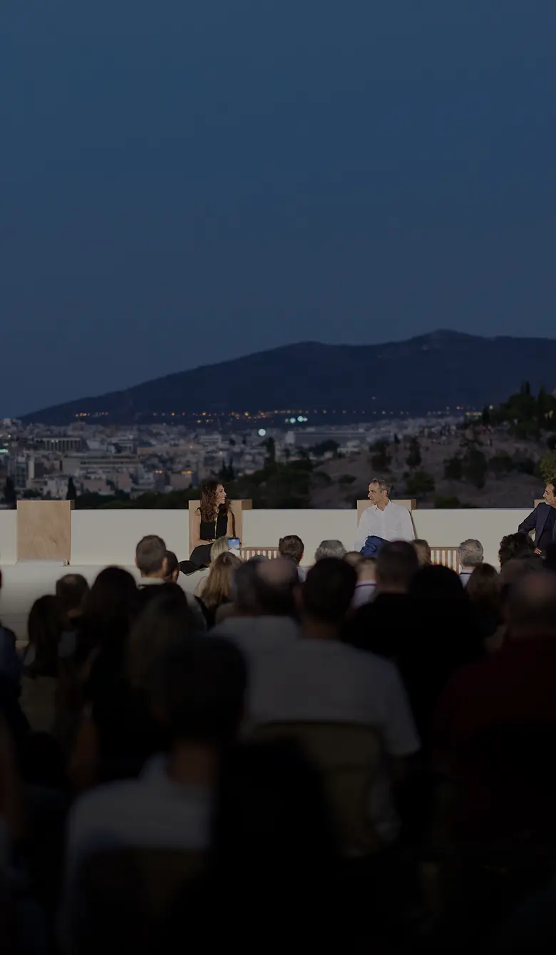 Odeon of Herodes Atticus at night