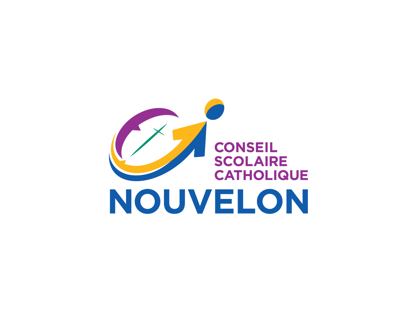 Logo du Conseil scolaire catholique Nouvelon. 