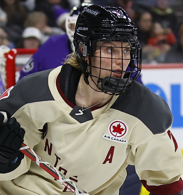 Photo de Laura Stacey, joueuse de hockey pour le LPHF. 